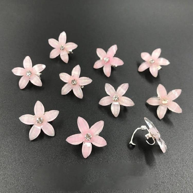 20 KS Jemné Doplňky do Vlasů pro Družičky Kamínky Umělé Perly Sponky do Vlasů pro Svatbu Večírek Maturitní Událost