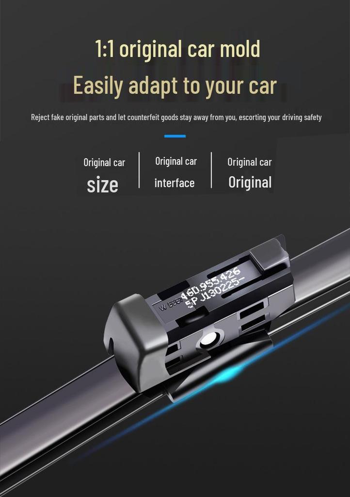 Compatible Wiper Blades for Volkswagen Jetta, Bora, Touareg, Passat, POLO, Magotan, and Santana