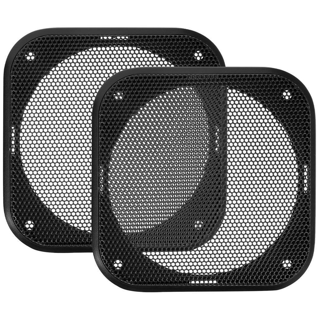 2pcs Speaker Grills 4 Inch Car Subwoofer Speakers Grill Covers Automotive Speaker Guard Audio Accessories