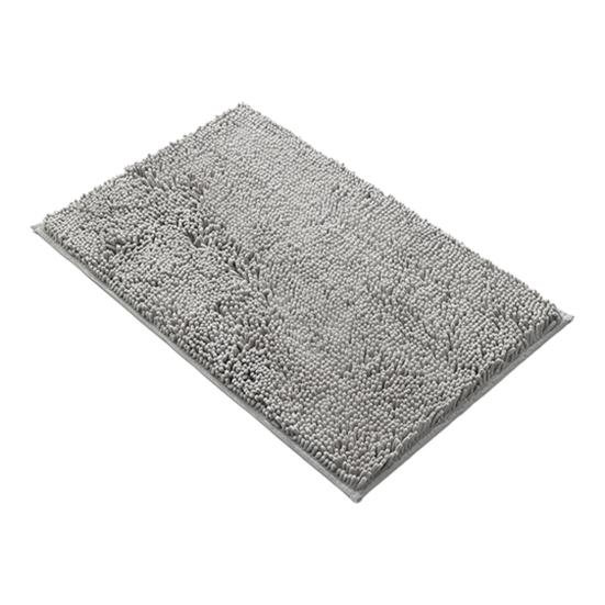 Tappeto da Bagno in Ciniglia, Morbido Soffice Assorbente Tappetino per Porta del Bagno, Antiscivolo Lavabile in Lavatrice Tappeto per Pavimento per Cucina Ingresso Camera da Letto