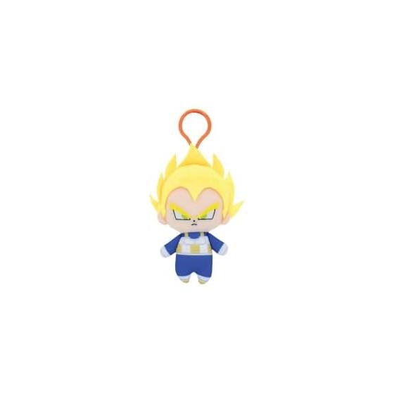 Dragon Ball Z Super Saiyan Vegeta Chibi sewing mascot with plastic hook