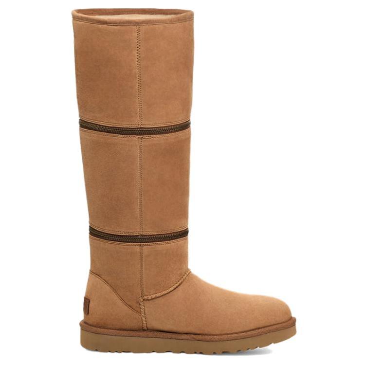 UGG Classic Ultra Tall Suede Fashion Snow Boots Women boots Caramel 1134631-CHE