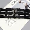 Punk-Taillengürtel Damen Halloween Leder Skinny Körper Verstellbare Gürtel mit Hosenträgern für Party Nachtclub Taille Schlank