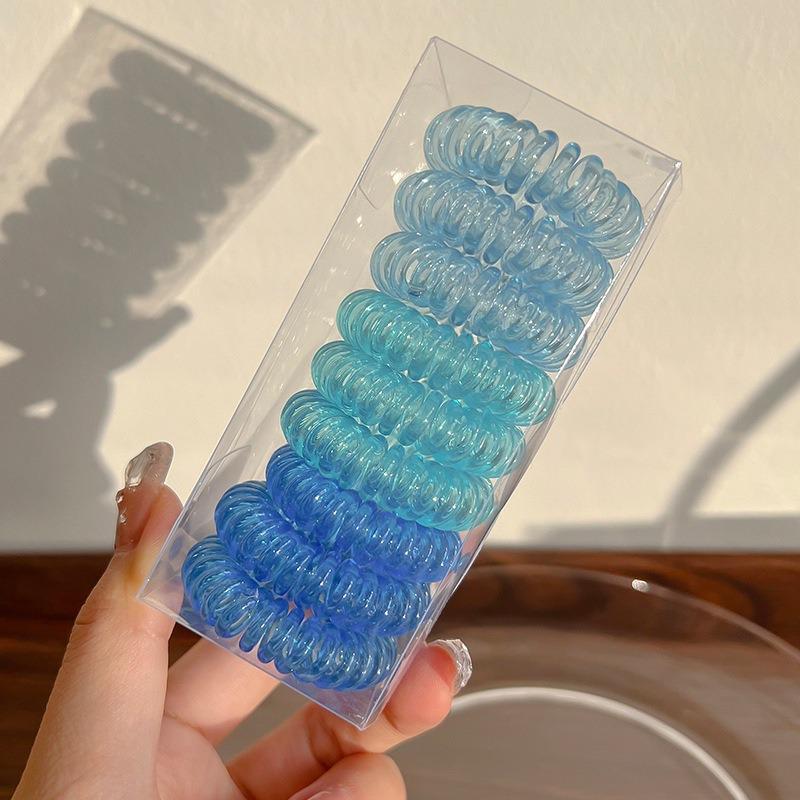 Modische bunte Haargummis - Hochelastische und strapazierfähige Bänder für Damen-Pferdeschwänze