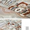 Printed Chair Cover Stain-Resistant Dirt-Resistant Decorative Elastic Chair Cover Universal Living Room Dining Seat Protector