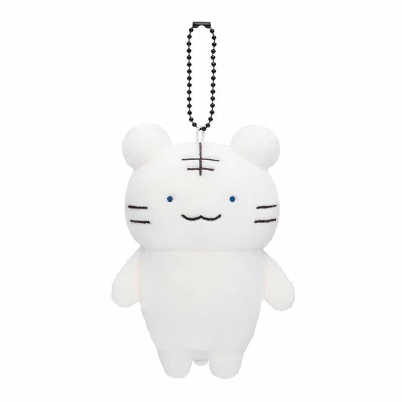 White Rabbit Tiger Doctor Police Plush Doll Pendant Keychain Animal Cartoon Toys
