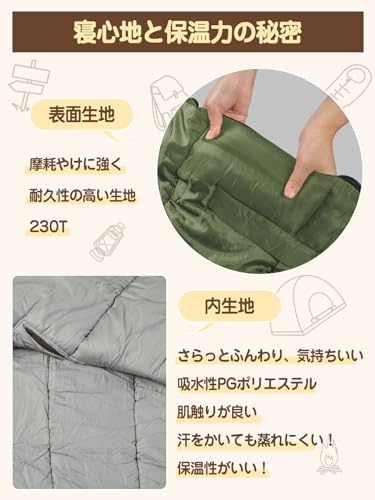 Mummy-Style Winter Sleeping Bag (230T Waterproof, Hands-Free), Cold-Resistant To -18°C, Simple Waterproofing, Highly Warm, All-Season, Disaster Prepar