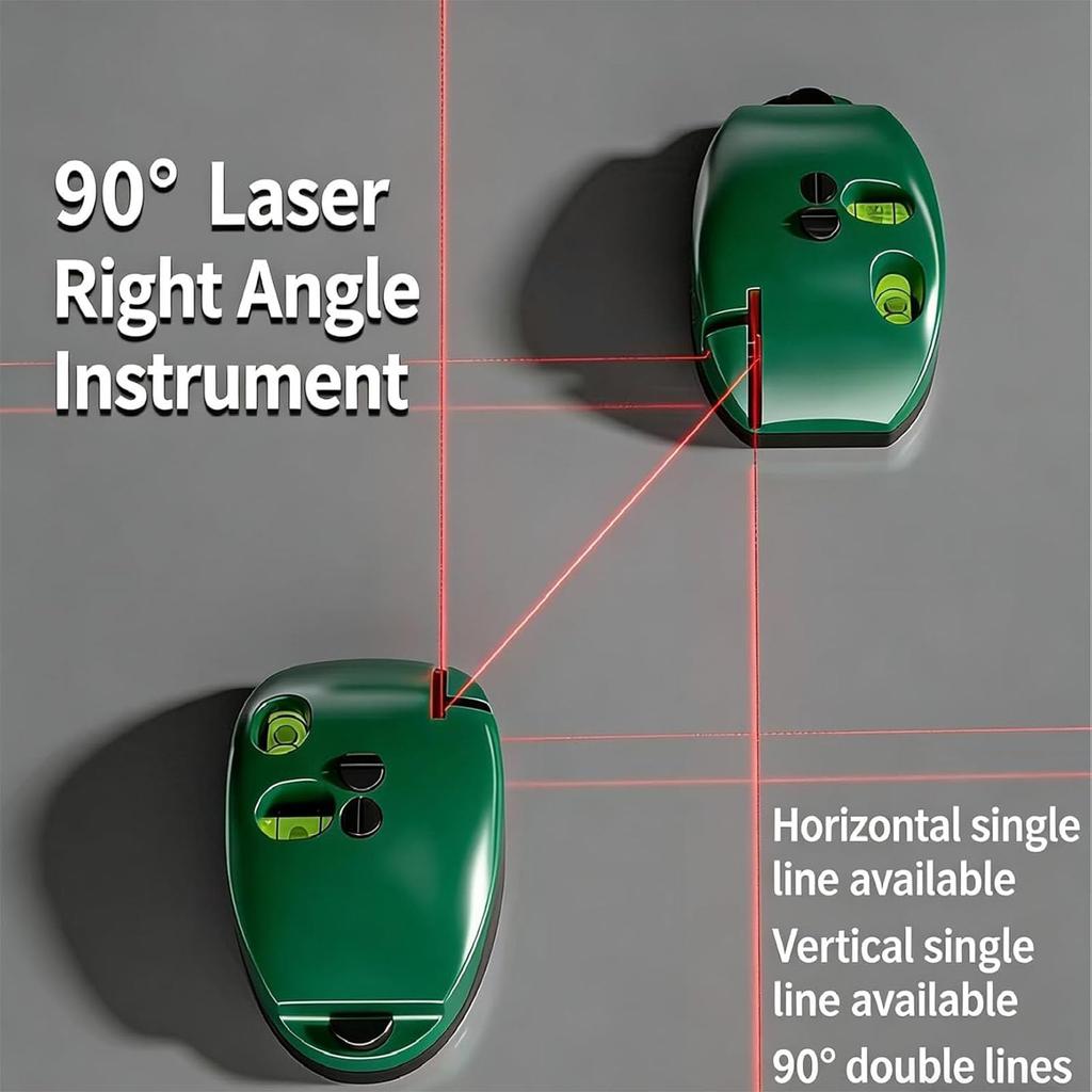Electronic Right-angle Level And 90-degree Ground Wire Gauge, Suitable For Portable Construction. 10ml