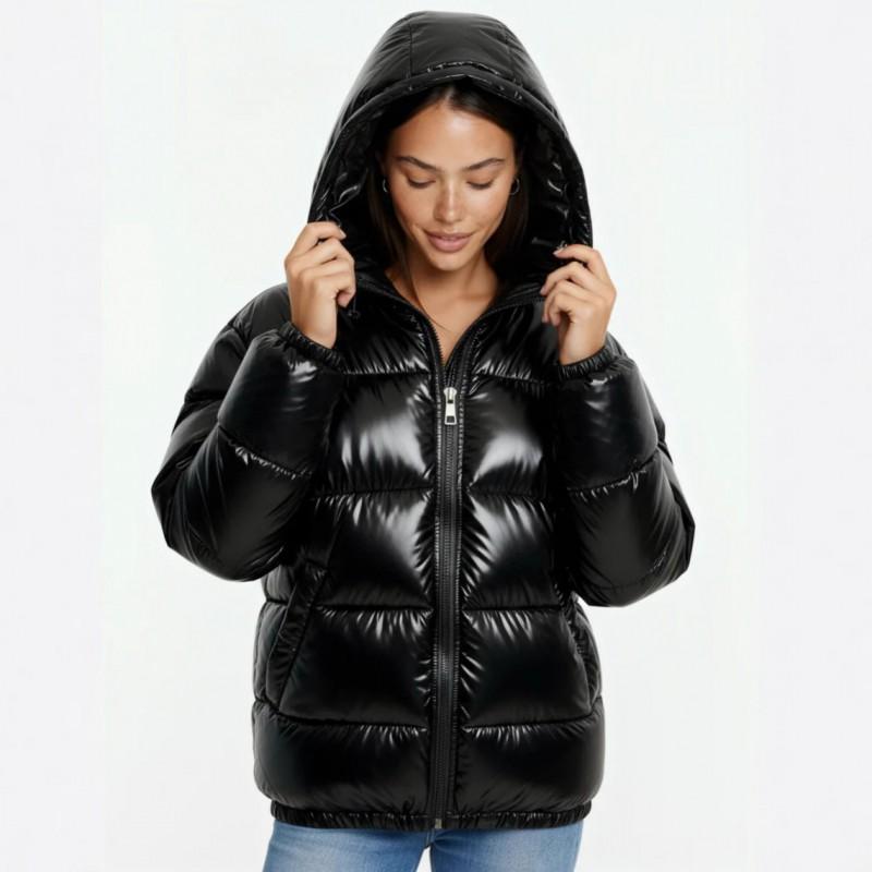 Women Winter Hooded Padded Loose Casual Thick Coat Outerwear Plus Size