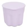 Makeup Brushes Cleansing Box Soft Silicone Nail Art Brushes Washing Tool with Drying Rack Purple