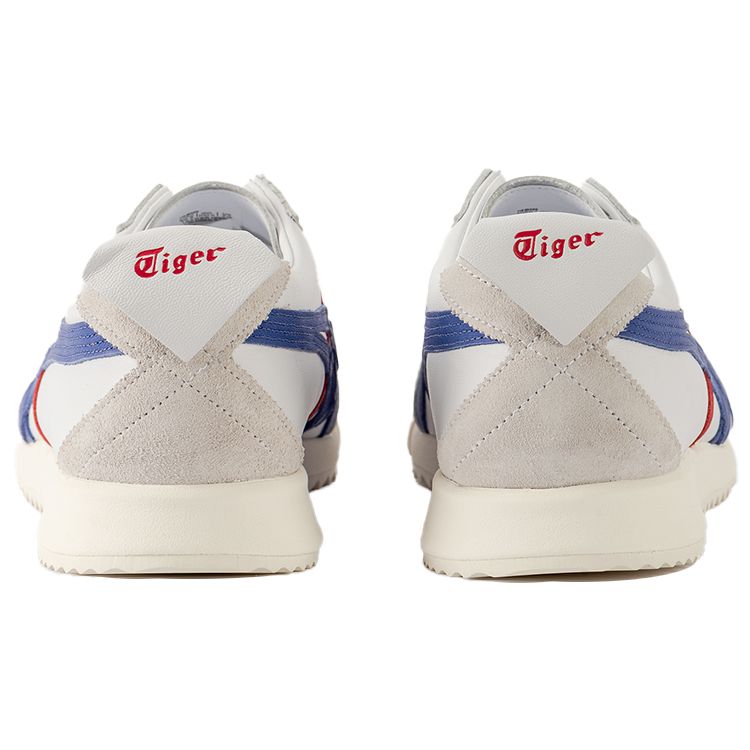 ONITSUKA TIGER Mexico 66 Sports Komfortable Lavsko Livsstilssko Unisex sneaker Hvit Blå Rød 1183B889-100