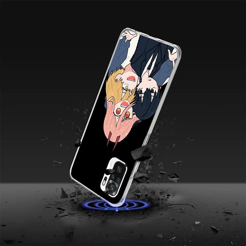 Chainsaw Cartoon Phone Case For Xiaomi Redmi Note 15 14 13 12S 12 11 Pro Plus 14S 11S 11E 10 10S 11T 5G Personalized Cover Redmi