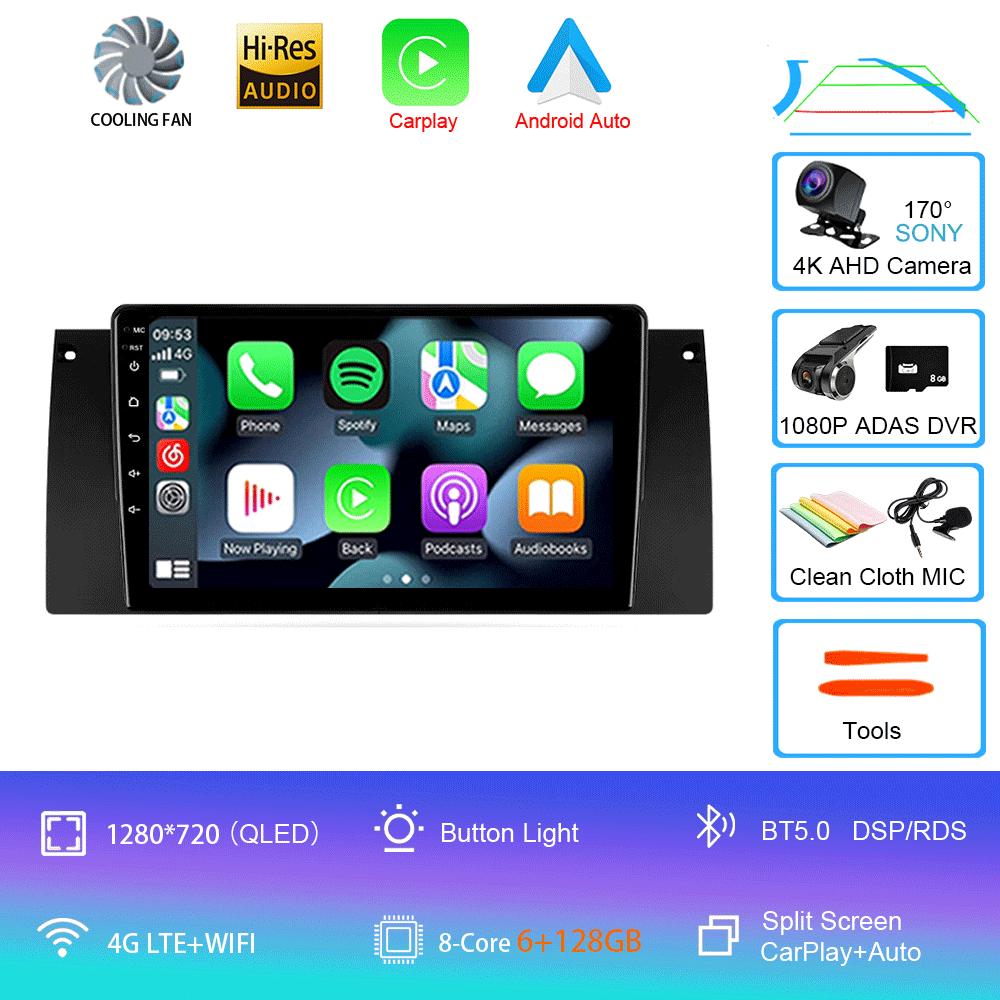 Android Autoradio 14 For BMW X5 E39 E53 1999 - 2006  Multimedia Video Player Stereo Navigation GPS No 2din 2 Din Dvd