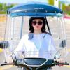 Cobertura para Motocicleta Elétrica: Toldo à Prova de Vento, Protetor Solar e de Inverno