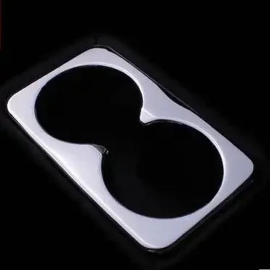 Cotochsun Dekorativní kryt na držák nápojů do auta Vysoce kvalitní nerezová ocel Styling auta Pro Kia Sportage 2010-2016