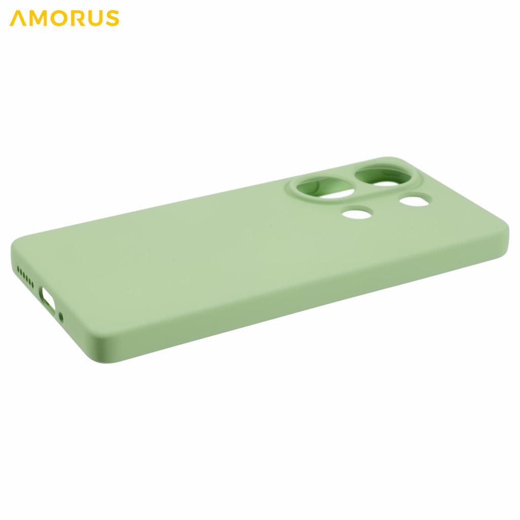 For Xiaomi Redmi Note 13 Pro 4G/Poco M6 Pro 4G Case Precise Cutouts TPU Fiber Lining Shockproof Phone Cover
