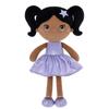 Plush Toys New Design Fashion Girl Tina Dolls Curls Dolls Furry Friends for Kids Birthday Gift Black Purple