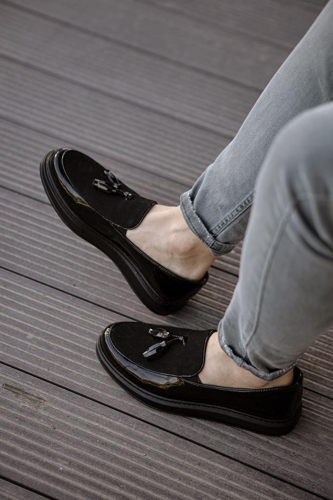 Chekich H Neue Kollektion CH002 Klassischer Loafer Pelle Schuh Weiß Schwarz Braun Tan