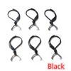 10pcs 316 Stainless Steel Black Gold Color Earring Hooks Wire DIY Earring Clips Hooks for Jewelry Making Accessories