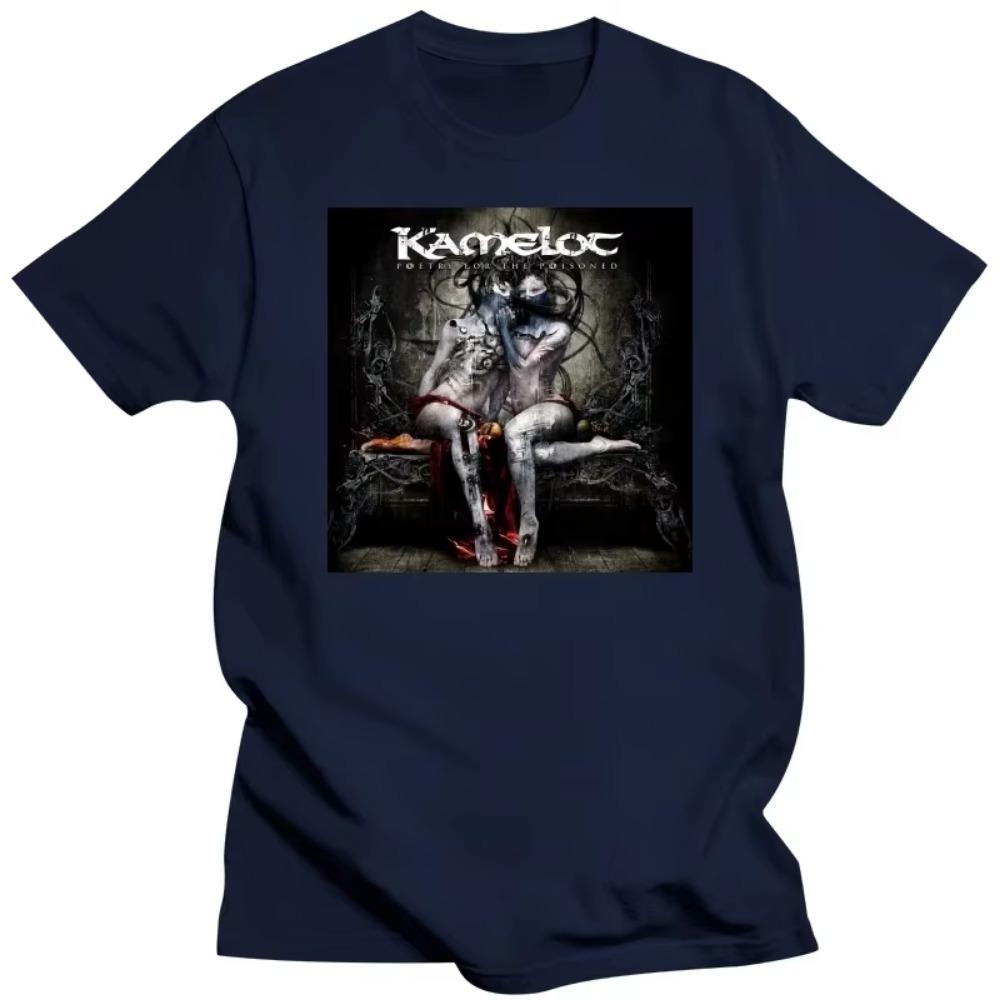 New Mens Fashion Power Metal Kamelot Casual T-shirts Hip Hop Tshirts Harajuku Styles Tops Clothing