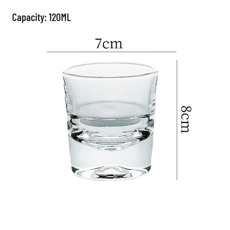 Transparent Whiskey Liquor Glass Tumblers