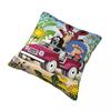 Car Decoration The Little Mole Cartoon Animal Pillowcase Merch Pillow Covers Zippered Multiple Sizes