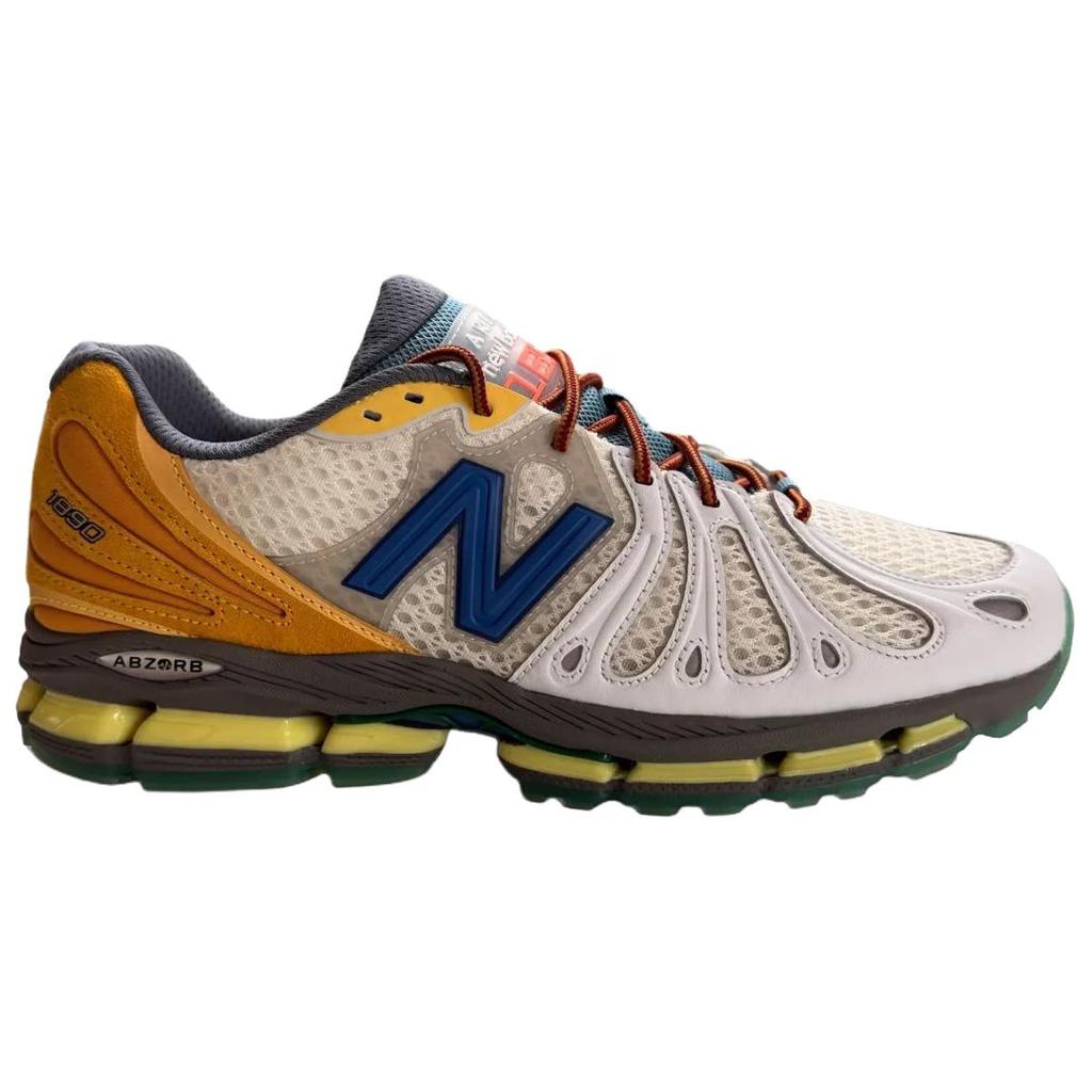 Action Bronson X New Balance 1890 Hornet Tusk Unisex Sneakers Multi-Color Brown Blue U18901DP