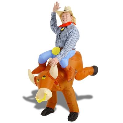 Aufblasbares Stierkampf-Stierkämpfer-Kostüm Rodeo-Kostüm
