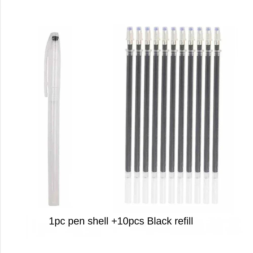 Thermal Erasable Fabric Marker Pen Set 10pcs Disappearing Ink Sewing/Quilting/Embroidery, Heat-Activated Line Markers DIY Crafts