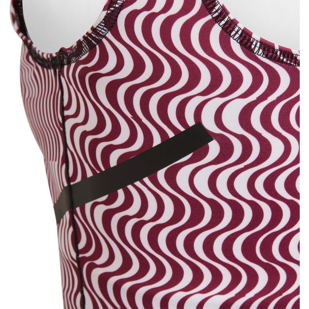 adidas SS22 Printed Fitness Sports Tank Top Women Tops Red HG6881