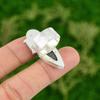 Natural Abalone Shell Skull And Bone Adjustable Ring 925 Silver For Women