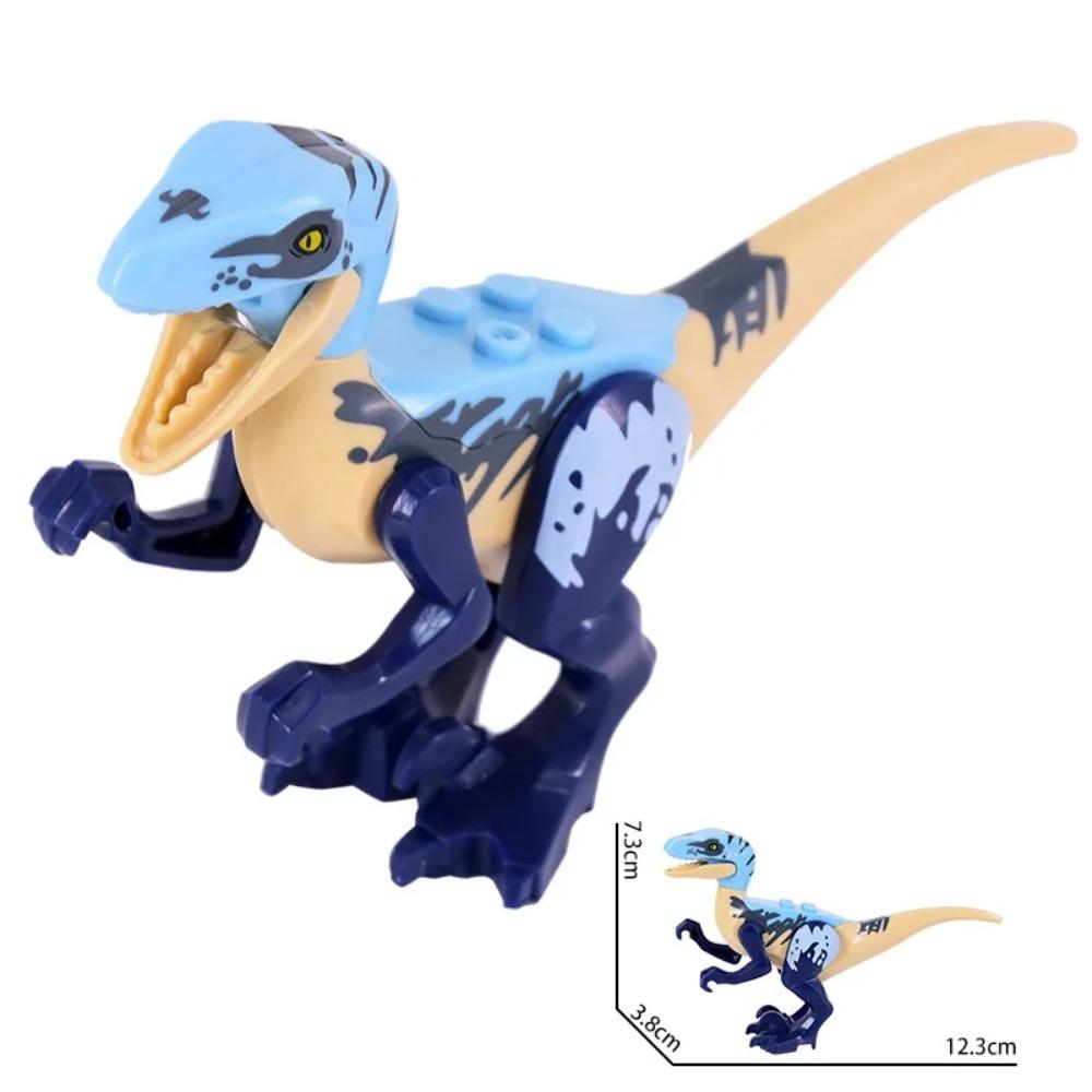 Jurassic Dinosaurier DIY Bausteine Velociraptor Velociraptor Rex Tyrannosaurus Pterosaurier Dilophosaurus Zubehör Steine Spielzeug