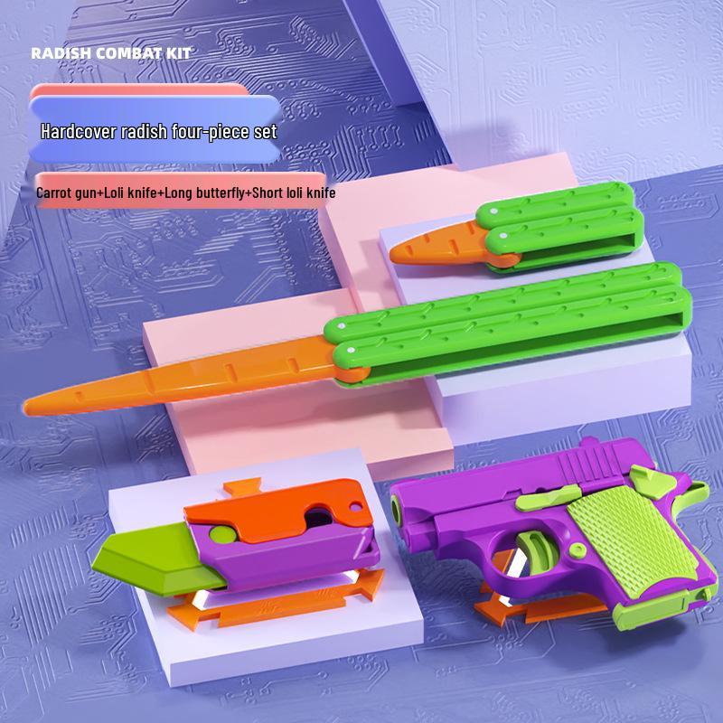 

Набор игрушечного оружия Редис Мини 1911: 4-компонентная автоматическая взводная детская игрушка, не стреляющая, снимающая стресс