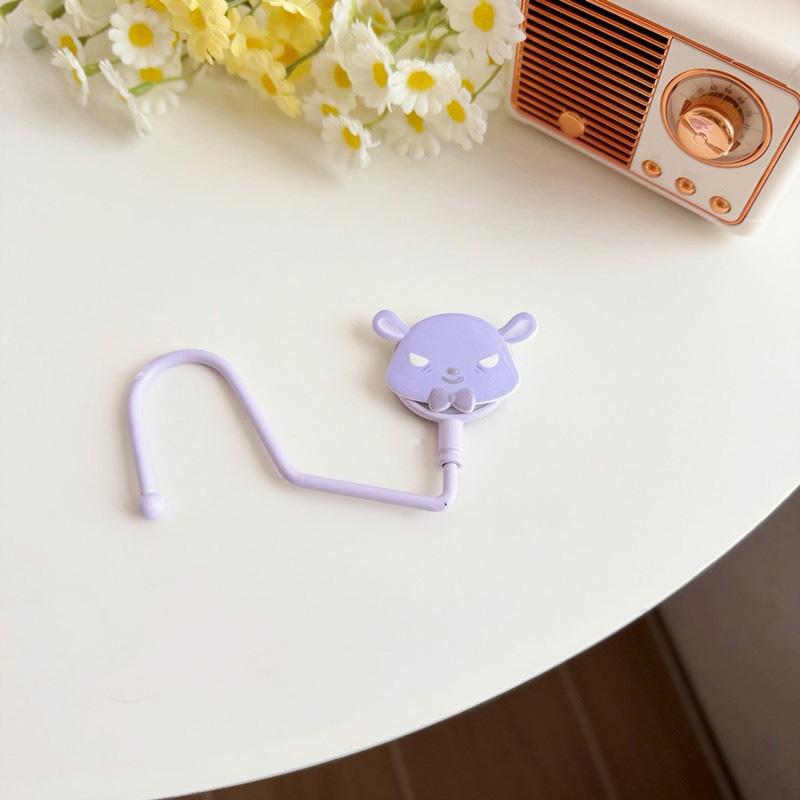 Hello Kitty Hook Kuromi My Melody Hooks Desktop Hooks for Hanging Bag Cap Cup Data Cable Desktop Organizer