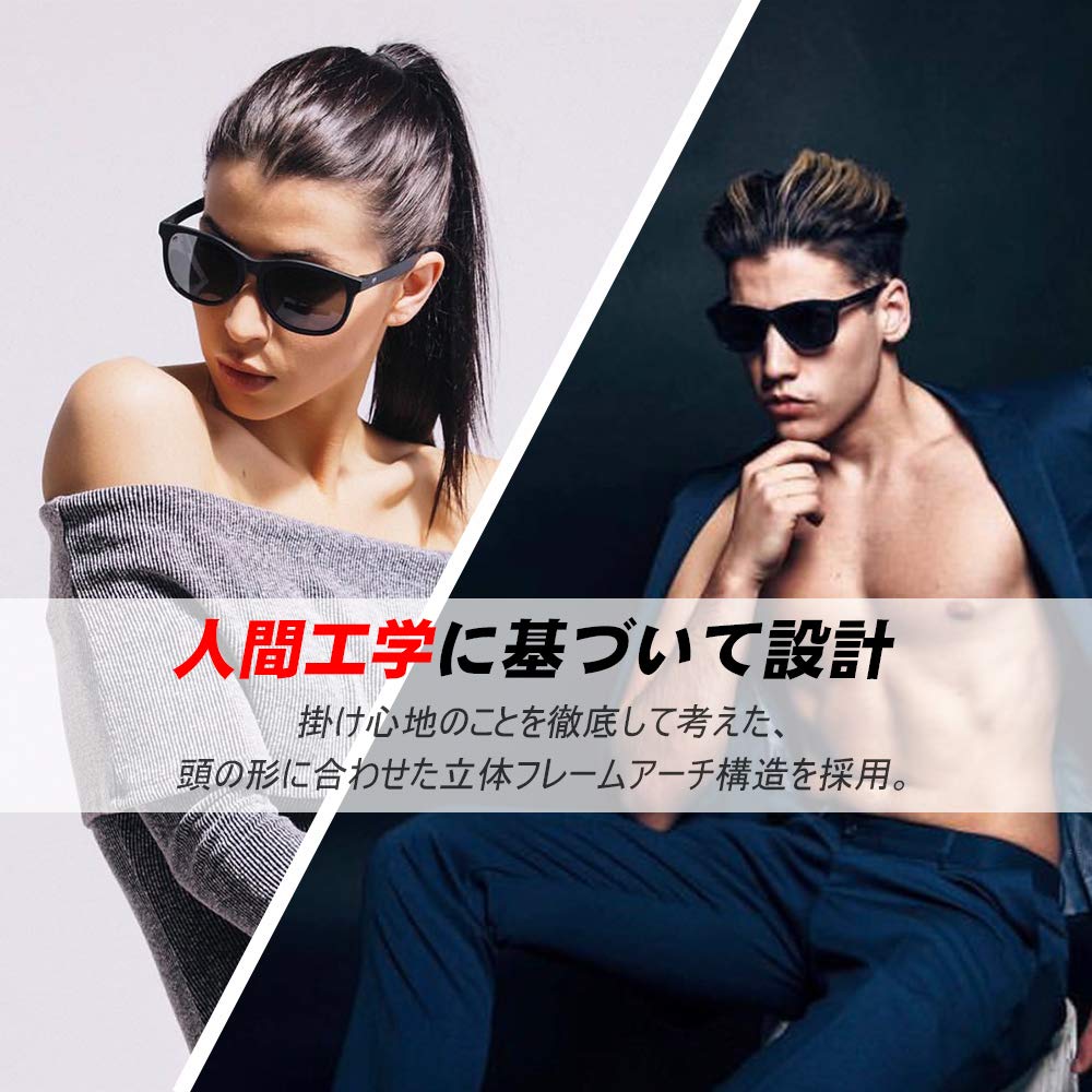 MARSQUEST Polarized Driving Wellington UV400 Impact Motorcycle Ideal for and Stylish and Momentum Series Men's Sunglasses, Style, Protection,