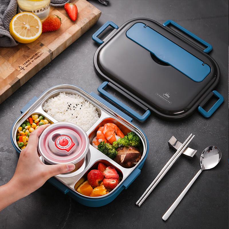 304 Stainless Steel Double Layer Lunch Box