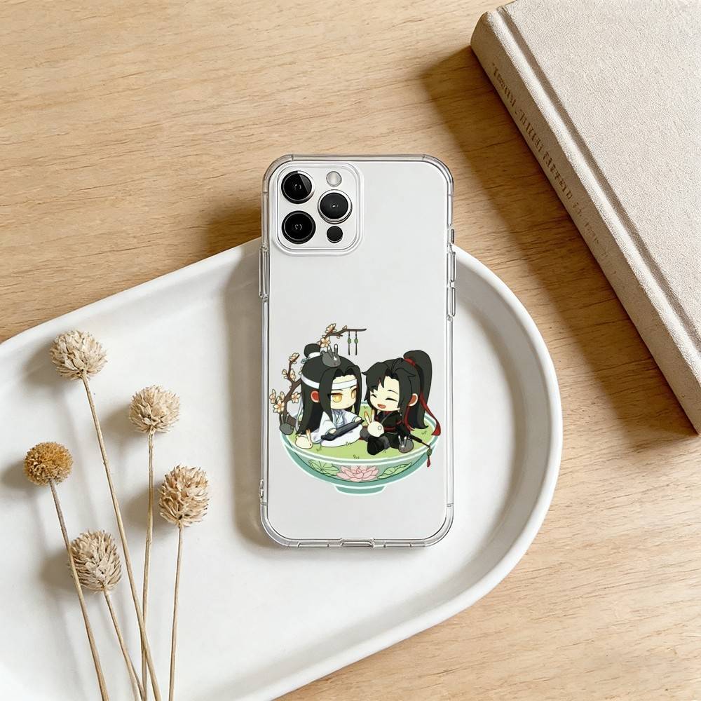 Heaven Officials Blessing Phone Case For iPhone 17 16 15 14 13 12 11 Mini Pro Max Plus Transparent Cover