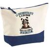 Trousse De Maquillage - PLANETEE - Le Documentaliste Panda Grain - Grand Format - Coton - Impression HD - Fabriquée En France