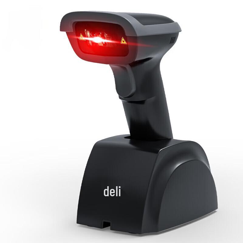 Deli Wireless 1D Laser Barcode Scanner 14951W