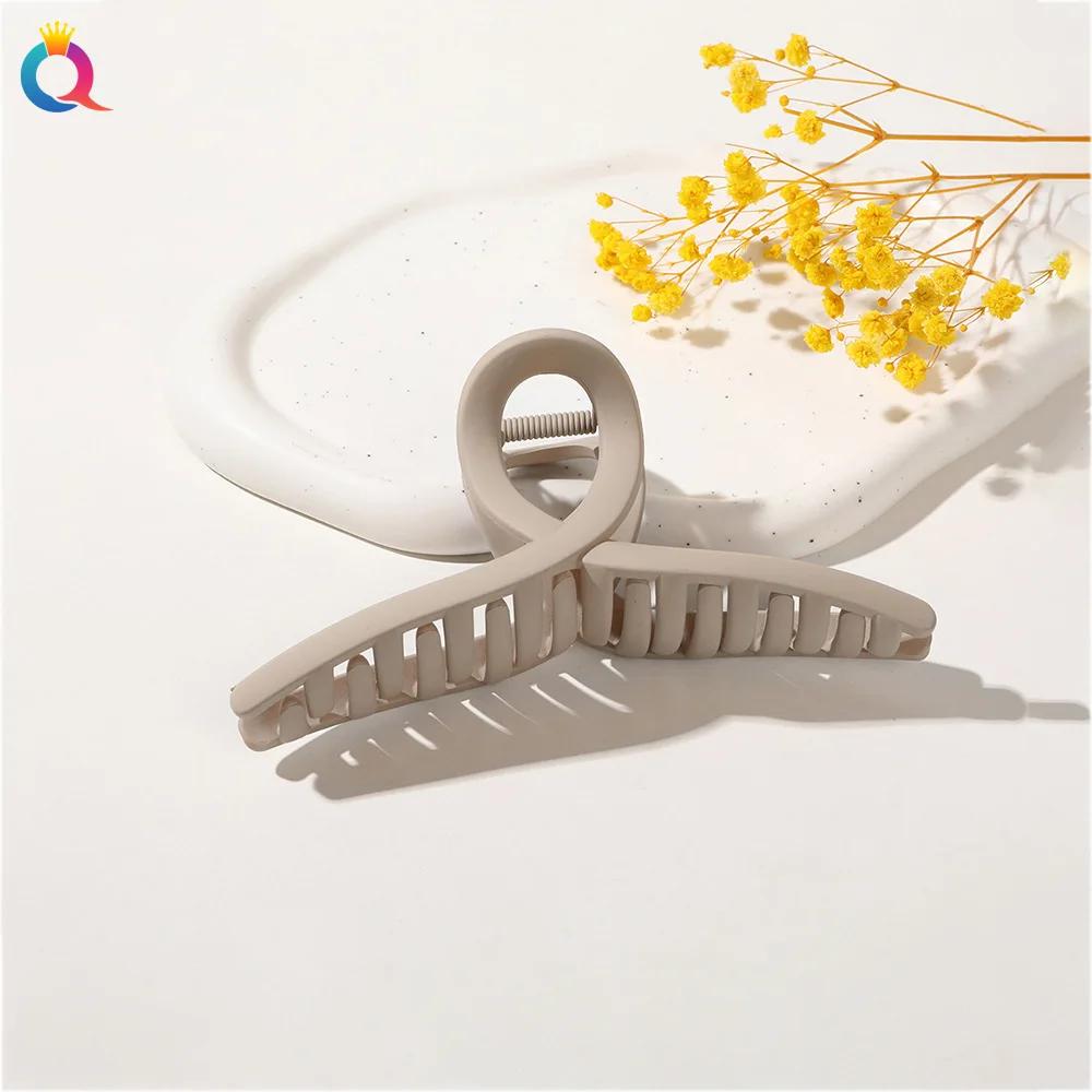 11-13cm Vintage Cross Hair Clip Large Barrette Crab Hair Claws Bath Ponytail Clip for Women Girls Claw Clip Hair Accessories