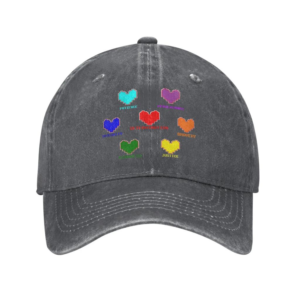 undertakes Love Logo Casual Baseball Cap Spring  Trucker Hat Sunscreen Hiking Fishing Hip Hop Hats Unisex Adult Funny Baseball Caps