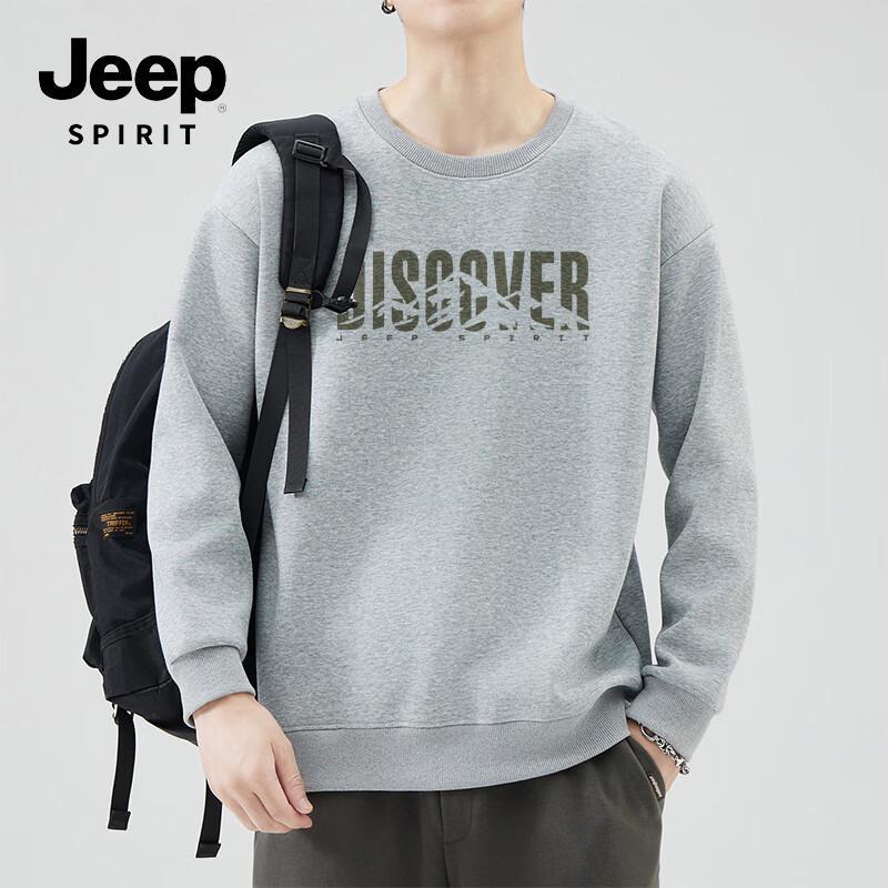 

JEEP SPIRIT Men s Crew Neck Sweatshirt 5XL