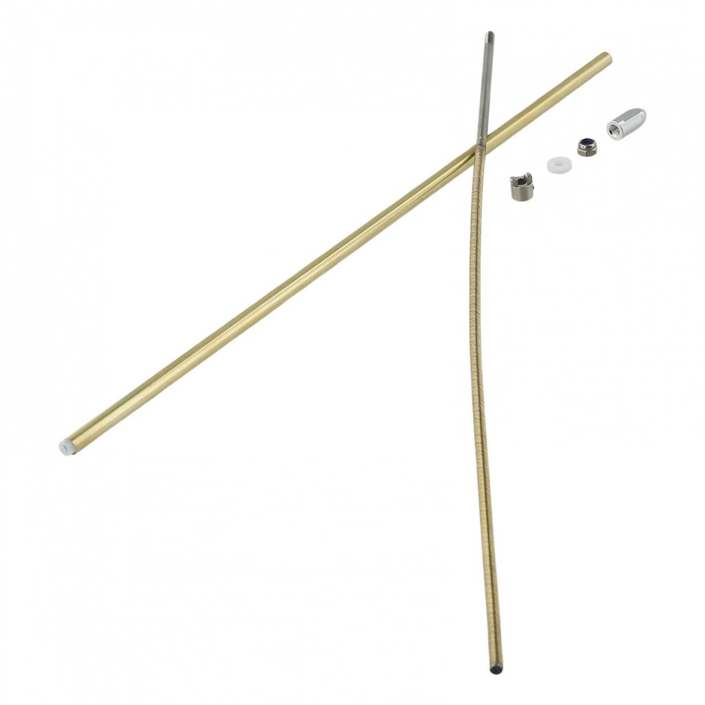 Kabel elastyczny 4mm, napęd wału, piesek, nakrętka śruby napędowej i rurka miedziana 350mm / Do łodzi RC i uszczelka