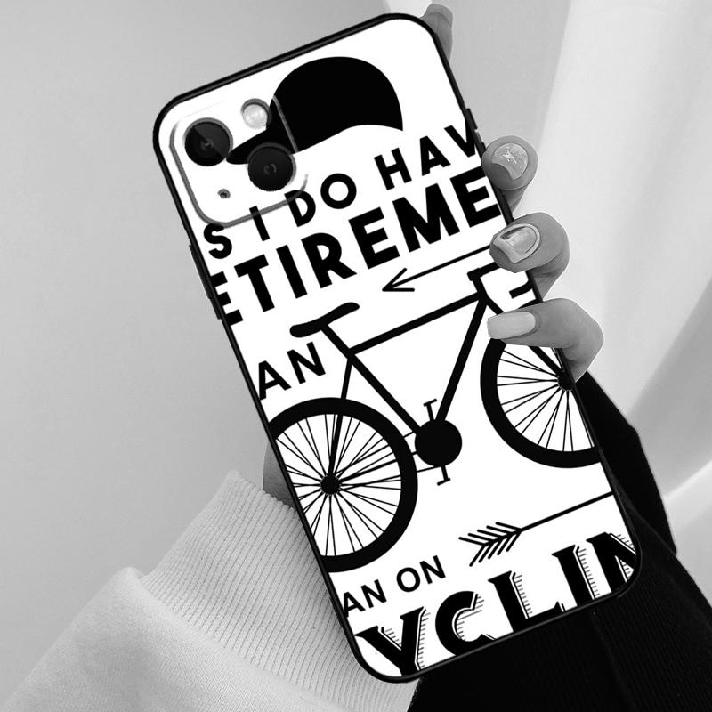 Cycling Bicycle Cycle Funny Phone Case For iPhone 17 Pro Max 14 13 12 11 15 16 Pro Max mini 16 15 Plus 16e 17 Air Cover