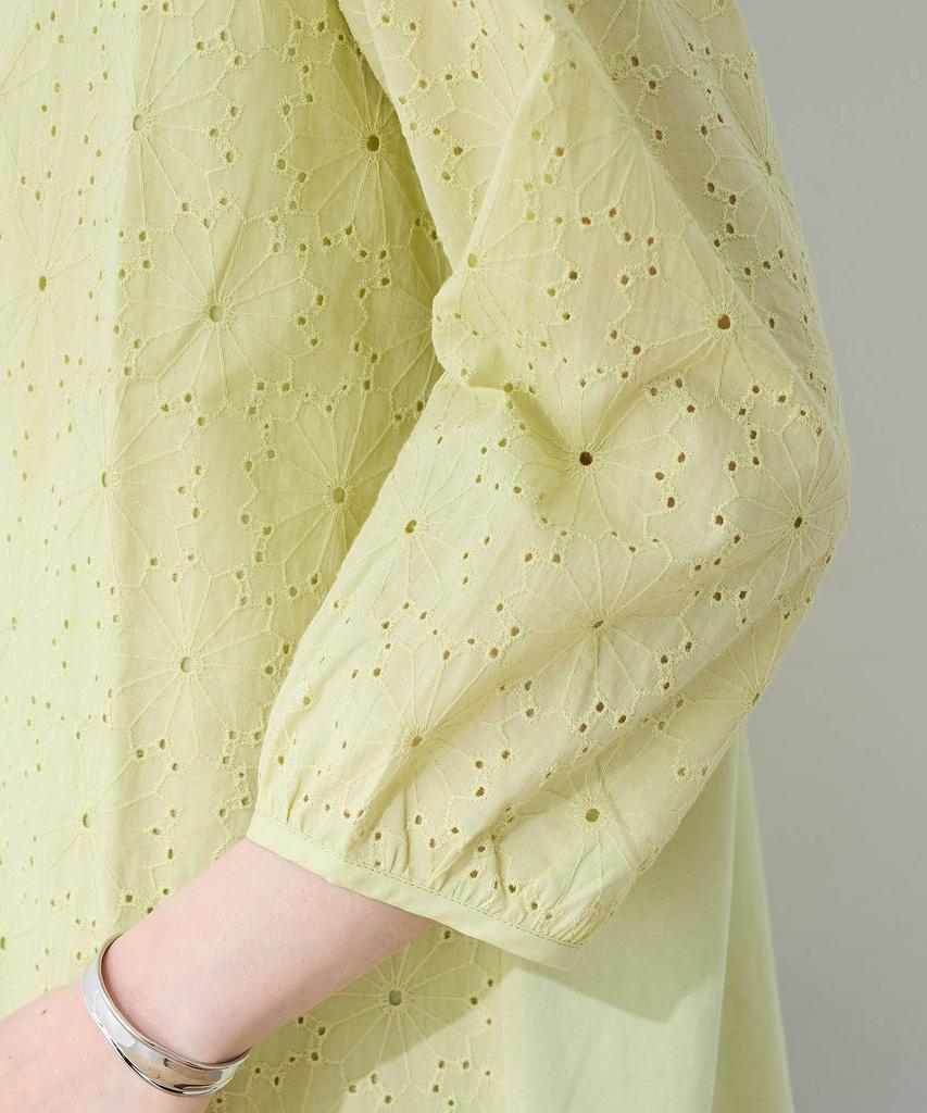 DECOY Embroidered Size Size L Women's T-Shirt, 491171, Yellow,