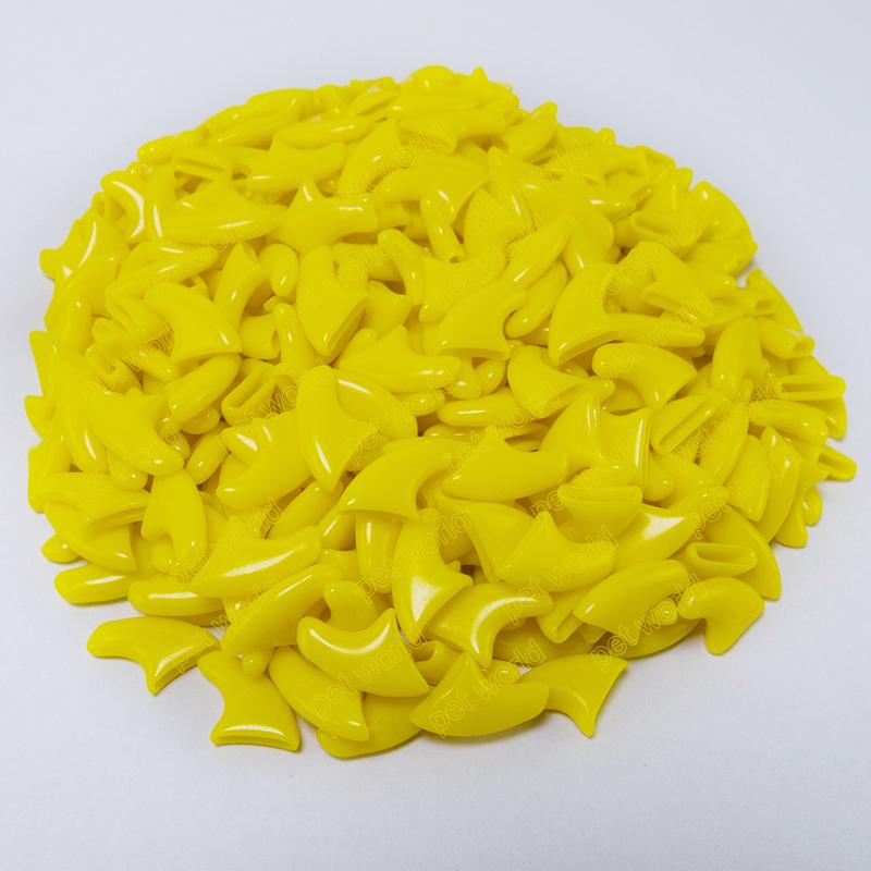 100pcs/lot Soft Cat Pet Nail Caps Control Pets Silicon Nail Protector cat Claws Paws free Adhesive Glue Size XS S M L