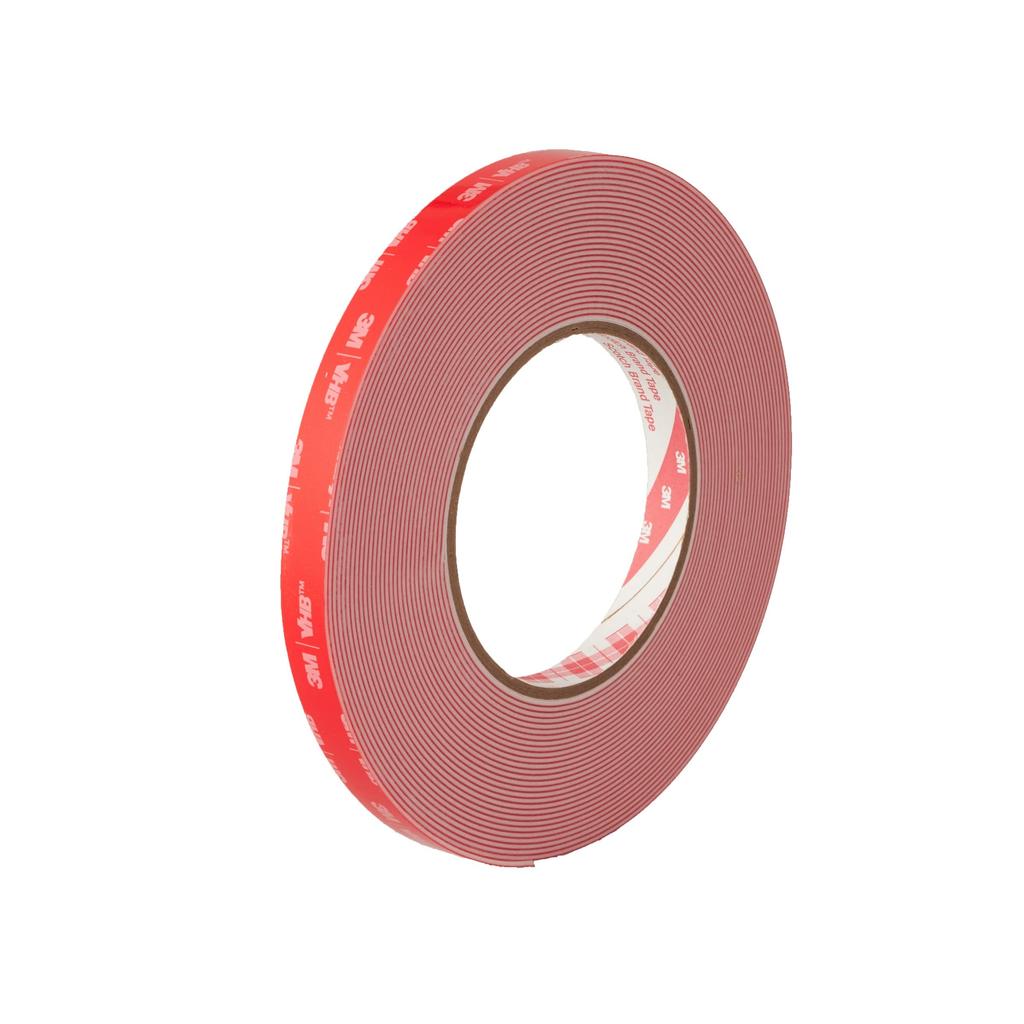3M VHB Tape 12mm X Thick Indoor/Outdoor Multi-Purpose LSE-110WF, White, 10m, 1.1mm