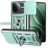 Für Xiaomi Poco F7 Ultra Hülle Poco F7 Pro Abdeckung F7 Ultra Magnetischer Ringhalter Rüstungs-Handyhülle Schieb-Kamera-Schutz Rückseite