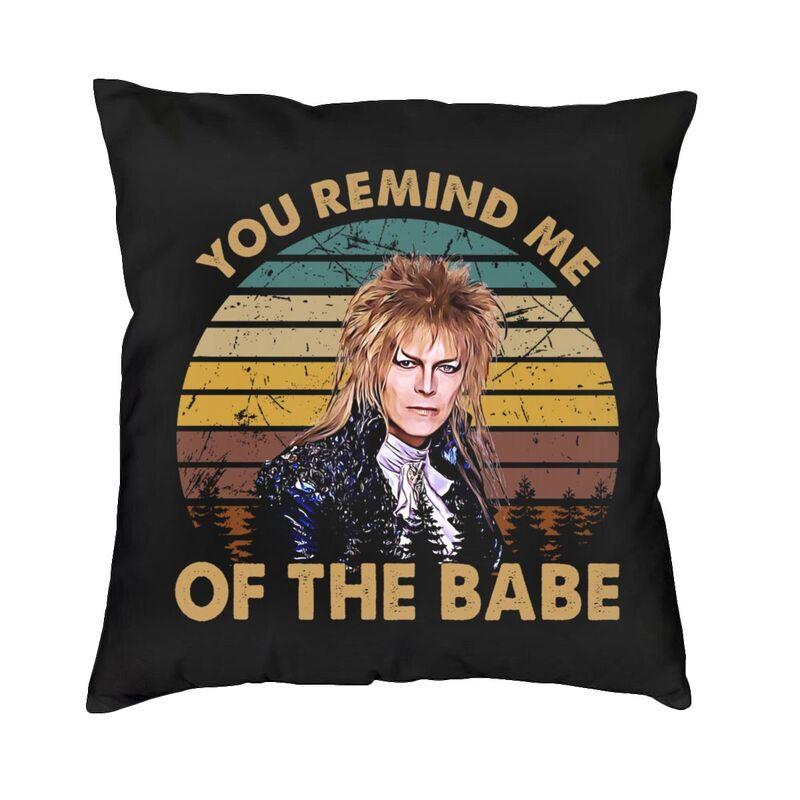 

Fashion The Goblin Fantasy Movie Labyrinth Cushion Cover xcm Soft Pillow Case for Sofa Square Pillowcase Bedroom Decoration 30cmx30cm