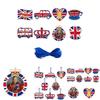 Elegant King Charles Iii Crowned Affair Party Decorations Set Of 8